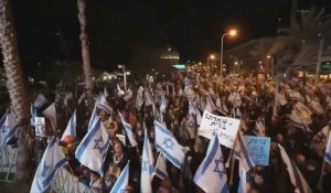 Israël: manifestation à Tel-Aviv contre Netanyahu et son gouvernement