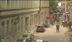 Prague: 35 blessés dans une explosion probablement due au gaz