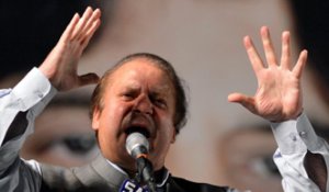 Nawaz Sharif, le "Lion du Penjab", favori des législatives au Pakistan