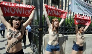Trois Femen face à la justice tunisienne pour "outrage public à la pudeur"