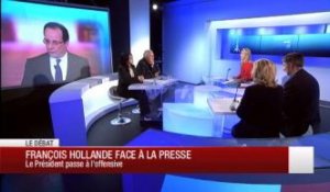 François Hollande face à la presse, le Président passe à l'offensive (partie 2)