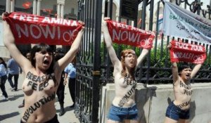 Condamnées à une peine avec sursis à Tunis, les Femen ont été libérées