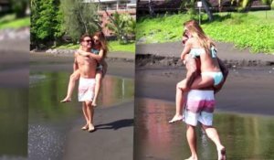 Audrina Patridge en vacances à Tahiti en bikini... avec son petit-ami