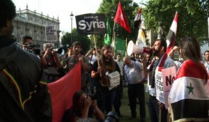 Londres: manifestation contre une possible intervention en Syrie