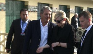 Deauville: Cate Blanchett inaugure sa cabine de plage