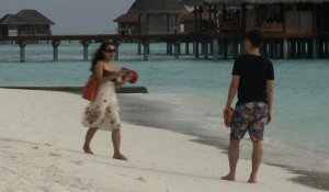 Les touristes chinois comme des poissons dans l'eau aux Maldives