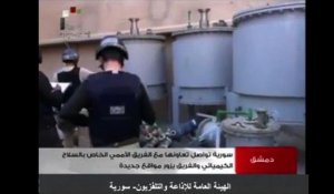Syrie: la télévision montre des images des inspecteurs de l'OIAC