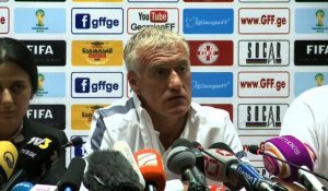 Géorgie-France: "Il faut être performant", selon Didier Deschamps