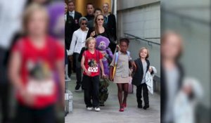 Angelina Jolie et ses six enfants sont en Australie