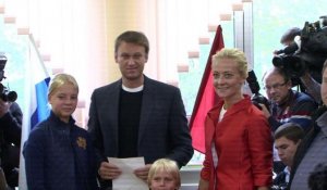 Moscou élit son maire, l'opposant Navalny vote