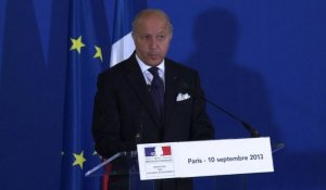 Syrie: la France va déposer un projet de résolution à l'ONU