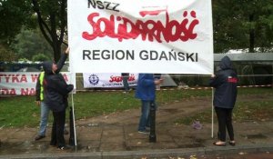 Manifestations anti-gouvernementales en Pologne