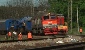 Moscou: au moins 6 morts dans une collision entre deux trains