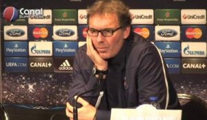 PSG / Olympiakos : Conférence de presse de Laurent Blanc