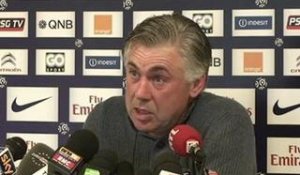 PSG OM : Ancelotti en conférence de presse