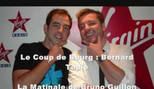 Bernard Tapie piégé par Olivier Bourg sur Virgin Radio