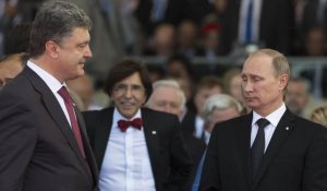 Poutine et Porochenko évoquent un cessez-le-feu dans l'est de l'Ukraine