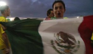 Mondial: des Brésiliens déçus, des Mexicains ravis