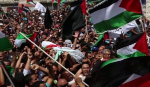 Funérailles à Jérusalem-Est du jeune Palestinien assassiné