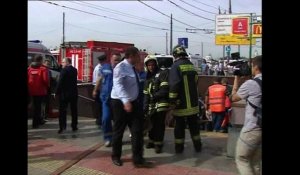 Russie: une rame de métro déraille à Moscou, au moins 20 morts