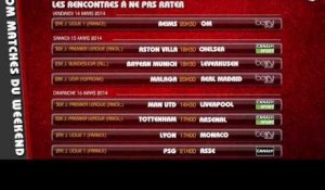 Reims-OM, Man Utd-Liverpool, PSG-ASSE... Les rencontres à ne pas manquer ce weekend !