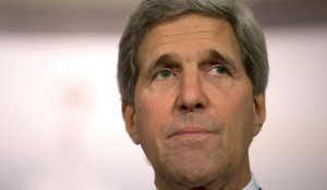 Le secrétaire d'État américain John Kerry en visite à Bagdad