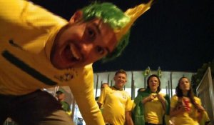 Mondial-2014: le Brésil fête la qualification de la Seleçao