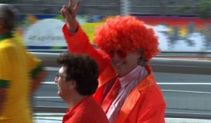 Mondial-2014: les Néerlandais fêtent le sans-faute des Oranje