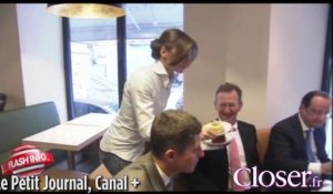 François Hollande "spécialiste du croissant" : Quand le président ironise sur le "Gayetgate" (vidéo)