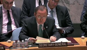 Ban Ki-moon condamne les morts civils palestiniens