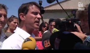 Réforme territoriale : Manuel Valls en visite à Vauvert