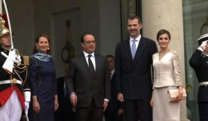 Début de la visite d'Etat en France du roi Felipe VI d'Espagne