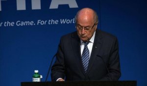 Fifa: Blatter démissionne de la présidence