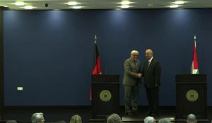 Hamdallah rencontre le ministre des Affaires étrangères allemand