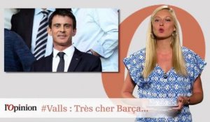 #tweetclash : #Valls : Très cher Barça...
