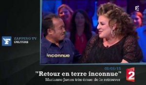Zapping TV : l'émotion de Marianne James sur France 2