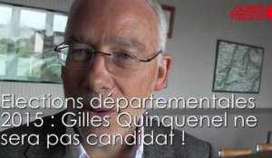 Elections départementales dans la Manche : le vice-président Gilles Quinquenel ne se représentera pas