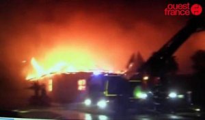 Incendie d'une discothèque à Quéven (Morbihan)