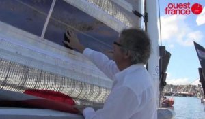 Route du Rhum : la voile photovoltaïque, prototype révolutionnaire