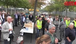 A Rennes, manifestation des patrons contre l'ecotaxe septembre 2014