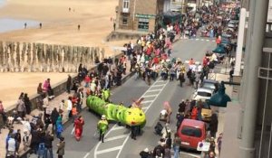 Défilé du carnaval le long du Sillon