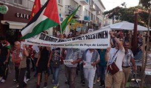 Manifestation en soutien à la Palestine