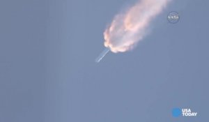 Space X : une fusée de ravitaillement explose en plein vol