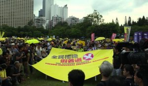 Hong Kong: faible mobilisation avant une réforme