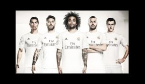Real Madrid nouveaux maillots pour la saison 2015-2016 !