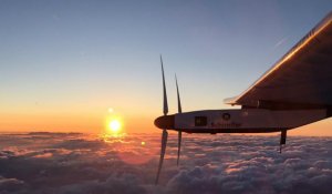 En direct avec le pilote de l'avion Solar Impulse