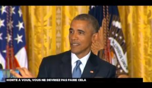 «Honte à vous», quand Obama recadre une activiste à la Maison Blanche