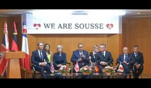 L'hommage aux victimes de l'attentat de Sousse à travers nos télés, en 42 secondes