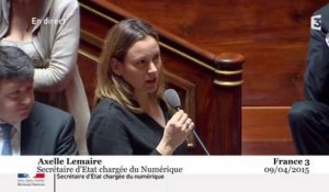 Axelle Lemaire : «Il n'y a pas de politique d'austérité en France»