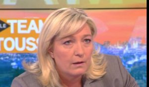La sympathique réaction de Marine Le Pen sur l'évacuation de migrants à Paris